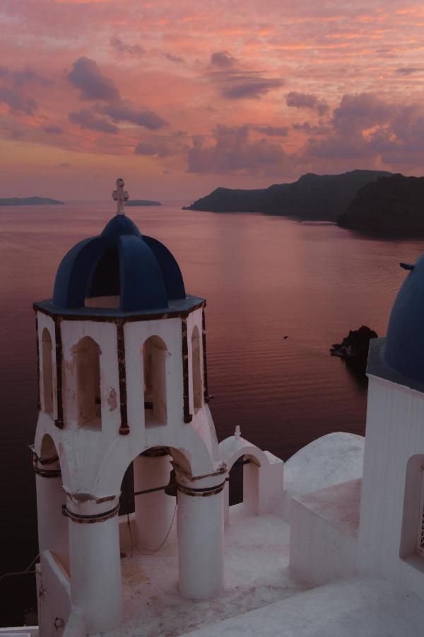 فيلا Santo Blue Horizon Blue Domes View أويا المظهر الخارجي الصورة